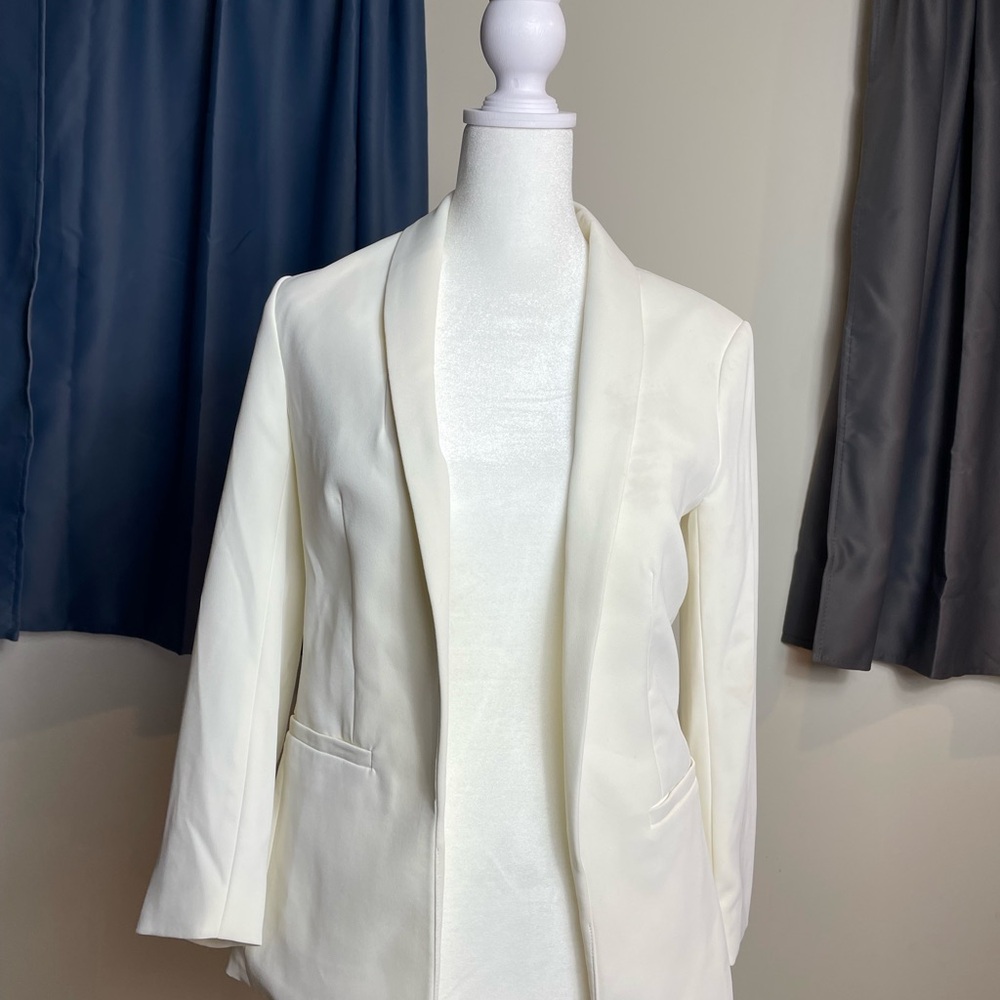 White H&M Blazer